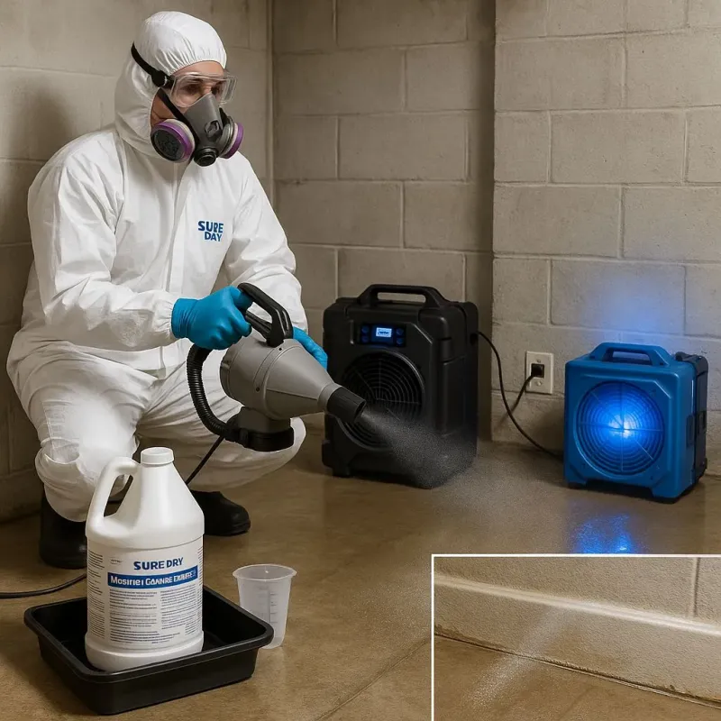 Sanitization and Odor Removal process in Camden, NY