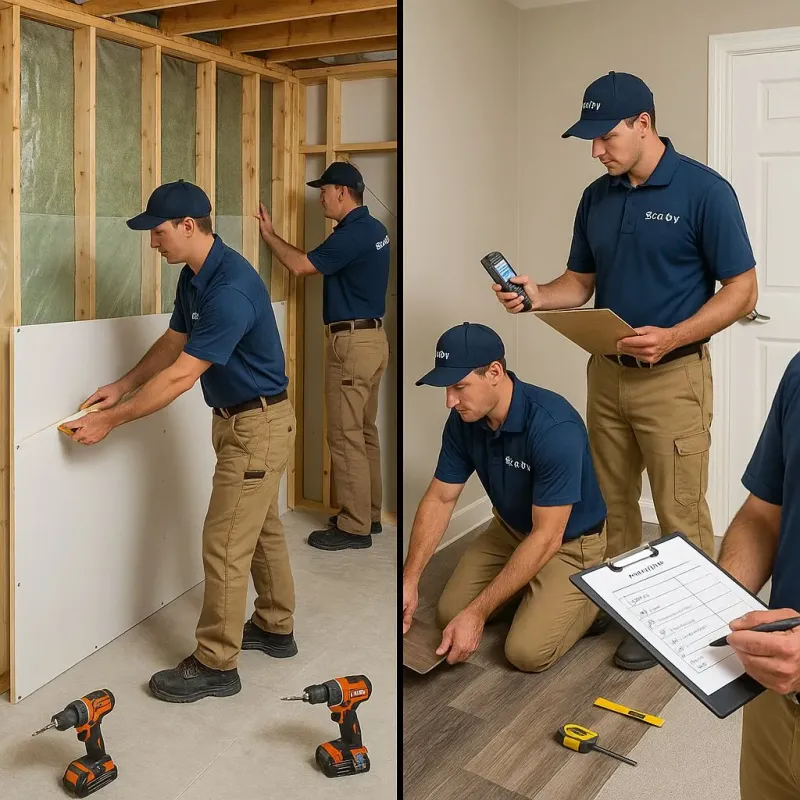 Repairs and Reconstruction process in Camden, NY